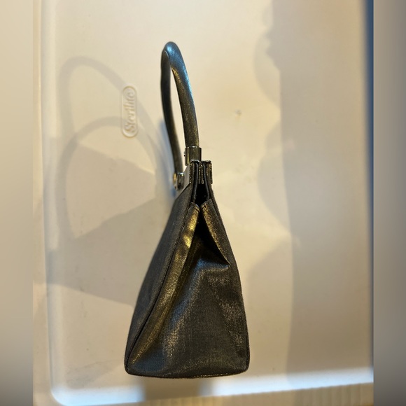 La Regal dark gray evening handbag - Picture 5 of 14